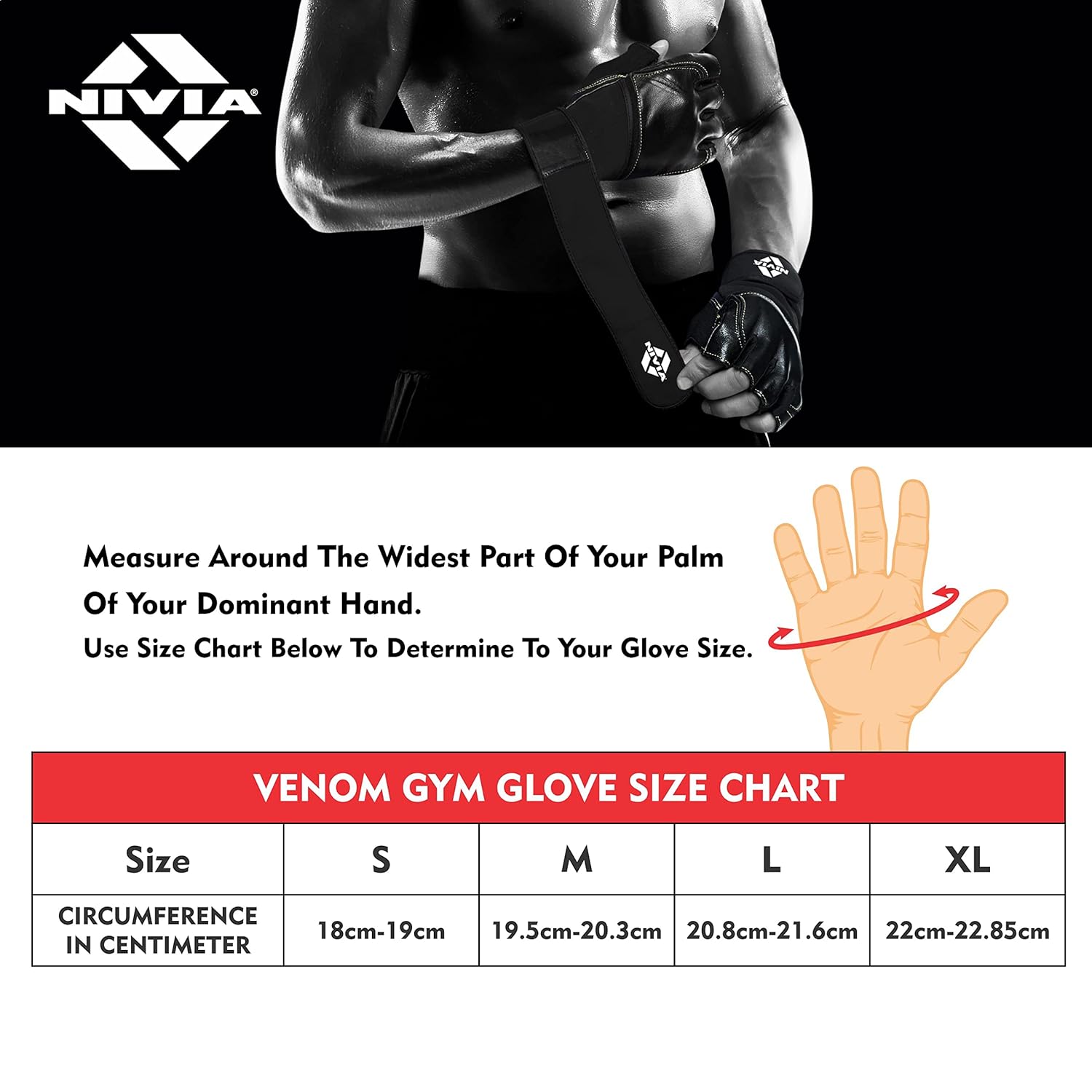 Wrist Lock Weightliftng Gloves
