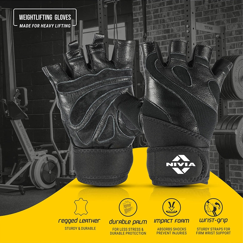 Tough Grip Gym Gloves